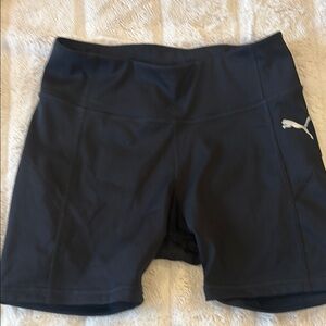 Puma Women's Black Athletic Shorts